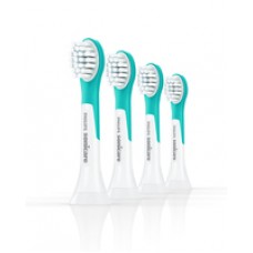 Testine Ricambio 4PCS Soniche PHILIPS HX6034/90 per Spazzolino Kid