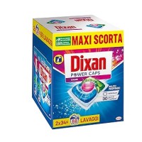 Dixan Power Caps Classico, Detersivo Lavatrice in Capsule, 68 capsule   [Quantità minima 4 pezzi o multipli]