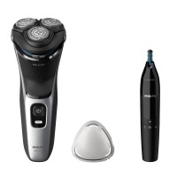 PHILIPS RASOIO ELETTRICO  S3143/02 RICARICABILE 3 + RIFINITORE BUNDLE