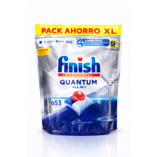 Finish Pastiglie per lavastoviglie Quantum (53 unità) [Quantità minima 6 pezzi]