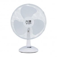 Ventilatore da tavolo Muvip - 50W - 3 velocità - Bianco