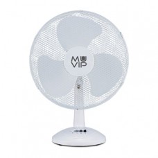 Ventilatore da tavolo Muvip - 50W - 3 velocità - Bianco
