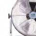 Ventilatore da pavimento industriale Muvip - 55W - 3 velocità - Colore argento