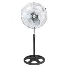 Ventilatore industriale a piantana Muvip - 75W - 45cm - 3 velocità - Argento/Nero