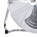 Ventilatore da pavimento industriale Muvip - 140W - 3 velocità - Colore argento