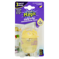 Mister Magic Ovetto Assorbiodori Frigo con estratti naturali di Limone 40 g  [Quantità minima 12 pezzi]