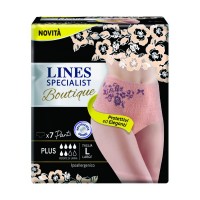 LINES SPECIALIST BOUTIQUE PESCA 7 PZ TAGLIA L  [Quantità minima 4 pezzi]