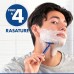 Gillette BlueII Rasoi Da Uomo Usa E Getta Confezione Da 20, Rasoio A 2 Lame Con Testina Fissa [Quantità minima 4 pezzi]