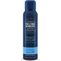 Neutro Roberts, Deodorante Uomo Spray Fresco Essenza Marina,  [Quantità minima 12 pezzi]