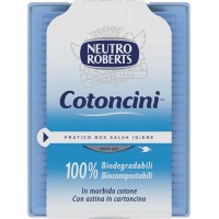 Neutro Roberts - Cotoncini con Box Salva Igiene Confezione da 260 Pezzi [Quantità minima 18 pezzi]