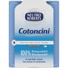 Neutro Roberts - Cotoncini con Box Salva Igiene Confezione da 260 Pezzi [Quantità minima 18 pezzi]