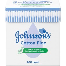 Johnson's Baby Cotton Fioc, 200 Pezzi [Quantità minima 12 pezzi]