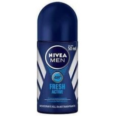 Nivea Deodorante Roll On Men Fresh Active - 90 ml [Quantità minima 12 pezzi]