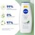 Nivea Bagnodoccia Creme Aloe, 750 ml [Quantità minima 12 pezzi]