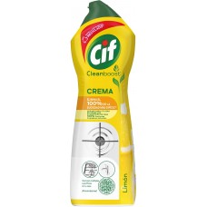 Cif Crema Limone, Detergente Per Superfici Dure - 750 ml [Quantità minima 14 pezzi]