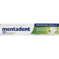 Mentadent Dentifricio Protezione Famiglia Freschezza, 75ml [Quantità minima 24 pezzi]