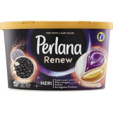 Perlana Renew Caps Neri, detersivo lavatrice capsule   [Quantità minima 8 pezzi]