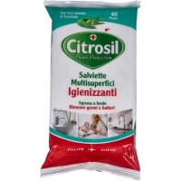 Citrosil Salviette Igienizzanti Eucalipto, 40Pz  [Quantità minima 12 pezzi]