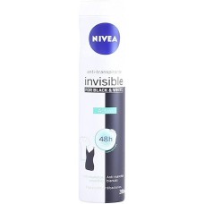 Nivea Black & Bianco Invisible Active Deodorante Spray 200 ml [Quantità minima 12 pezzi]