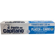 Pasta Del Capitano Dentifricio Placca E Carie 100ML  [Quantità minima 12 pezzi]