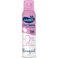 SAUBER Deodorante Deosens Fresca Fiorita - 150 Ml Quantità minima acquistabile 12 pezzi o multipli