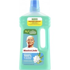 Mastro Lindo Detersivo Pavimenti, 930ml, Al Profumo Di Freschezza Floreale [Quantità minima 12 pezzi]