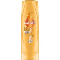 Sunsilk, Balsamo Morbidi e Luminosi, Olio di Argan e Mandorle, Cheratina e Biotina, 200 ml [Quantità minima 12 pezzi]
