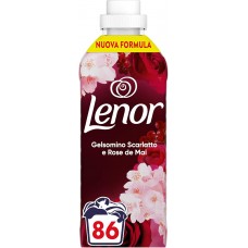 Lenor Ammorbidente Lavatrice Concentrato, 86, Gelsomino Scarlatto e Rose Mai [Quantità minima 6 pezzi]