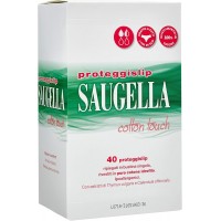 Saugella Cotton Touch Proteggislip Esterni Ad Azione Antiodore Adesivi In Cotone Ipoallergenici 40 Pezzi   [Quantità minima 24 pezzi]