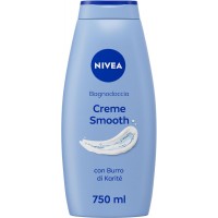 NIVEA Bagnodoccia Creme Smooth 750 ml, [Quantità minima 12 pezzi]