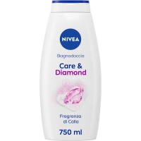 NIVEA Bagnodoccia Care & Diamond 750 ml [Quantità minima 12 pezzi]