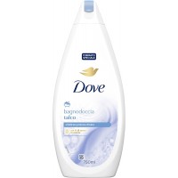 Dove Docciaschiuma Talco, Formula con Idratante Dermo-Naturale 750 ml [Quantità minima 12 pezzi]