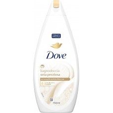 Dove Docciaschiuma Seta Preziosa, 750 ml [Quantità minima 12 pezzi]