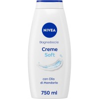 NIVEA Bagnodoccia Creme Soft 750 ml, [Quantità minima 12 pezzi]