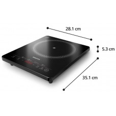 Piastra a Induzione Philips Haloplate HD5830/90 2000W 8 Livelli