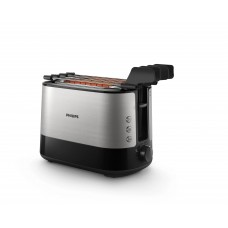 Tostapane Philips HD2639/90 1000 Watt Viva Collection Metallo