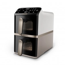 Friggitrice ad Aria Dualstacked 10L Philips PED Bianco Crema