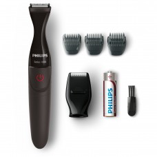 Rifinitore di precisione Philips PED con mini-rasoio e 3 pettini