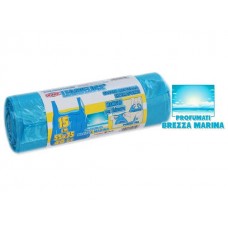 SACCHI PATTUMIERA 55x75 15pz AZZURRO PROF.10154 (ORDINE MINIMO 10 PEZZI)